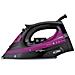 Nuovo Optima Pro -pv2114 Ferro Da Stiro A Vapore - 2600 W - Sottopiede In Ceramica - Nero E Rosa - Foto miniatura 1