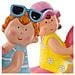 Statua Decorativa Dkd Home Decor Bambini Fibra De Sticla (2 Pcs)  - Foto miniatura 1