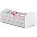 Letto Per Bambini Fala 140x70 Cassetto E Una Ringhiera+ Materasso E Giroletto - Foto miniatura 1