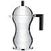 Caffettiera espresso pulcina nero 6 tazza alluminio - Foto miniatura 1