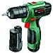 EasyDrill 1200 Nero, Verde, Rosso, Argento Trapano con impugnatura a pistola Ioni di Litio 1.5Ah 1000g - Foto miniatura 1