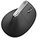 Mouse Ergonomico MX Vertical Advanced RF Wireless + Bluetooth Ottico 4 Tasti 4000 DPI Colore Nero - Foto miniatura 1