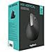 Mouse Ergonomico MX Vertical Advanced RF Wireless + Bluetooth Ottico 4 Tasti 4000 DPI Colore Nero - Foto miniatura 6
