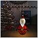 Figura Decorativa Babbo Natale con LED Tessuto Lusso 90 cm - Foto miniatura 3