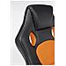 Poltrona Ufficio Racing Nero-arancio - Foto miniatura 2
