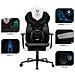 Sedia Gaming X-gamer 2.0 in Tessuto Colore Bianco - Foto miniatura 3