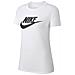T-shirt Da Donna Sportswear Essential Bianca Taglia M Cod Bv6169-100 - Foto miniatura 1