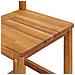 Set da Bar per Giardino 3 pz in Legno Massello di Acacia - Foto miniatura 3