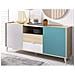 Credenza Con 2 Ante E 2 Cassetti Multicolore - Bica - Foto miniatura 1