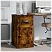 Mobiletto Con Cassetto Rovere Fumo 40x50x75cm Legno Multistrato - Foto miniatura 1