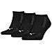 Cushioned Sneaker Trainer 3 Pack 90794201, Unisex, Nero, 43-46 - Foto miniatura 1
