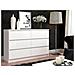 Cassettiera K120, 6 cassetti, 120x40x77 cm, Colore Bianco - Foto miniatura 6