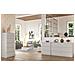 Cassettiera K120, 6 cassetti, 120x40x77 cm, Colore Bianco - Foto miniatura 7