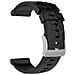 Cinturino In Silicone Per Suunto Spartan Sport Polso Hr Baro Black - Foto miniatura 1