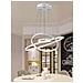 Lampadario A Sospensione 51 Watt Led 3 Tonalita Luce Bianca Calda Naturale - Foto miniatura 1