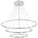 Lampadario A Sospensione 51 Watt Led 3 Tonalita Luce Bianca Calda Naturale - Foto miniatura 3