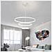 Lampadario A Sospensione 51 Watt Led 3 Tonalita Luce Bianca Calda Naturale - Foto miniatura 5