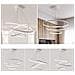 Lampadario A Sospensione 51 Watt Led 3 Tonalita Luce Bianca Calda Naturale - Foto miniatura 6