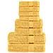 Set ASciugamani SOLUND 8 pz Oro 600 gsm - Foto miniatura 1