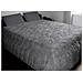 Trapunta Piumone Invernale 300gr Cotone Made Italy Disegno Lilly Piazza E Mezza Grigio - Foto miniatura 1