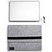 Borsa per Netbook 15" Colore Grigio - Foto miniatura 5