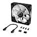 iCUE LINK RX140 RGB Case per computer Ventilatore 14 cm Nero 1 pz - Foto miniatura 3