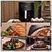 Cecofry&Grill Duoheat 6500 Singolo 6,5 L Indipendente 2200 W Friggitrice ad aria calda Nero - Foto miniatura 5