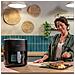 Cecofry&Grill Duoheat 6500 Singolo 6,5 L Indipendente 2200 W Friggitrice ad aria calda Nero - Foto miniatura 8