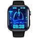 Orologio Ecg Intelligente Con Cardiofrequenzimetro, Fitness Tracker, Con Più Modalità Sportive Black Silicone Strap - Foto miniatura 5