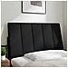 Cuscino Testiera Nero 80 Cm In Tessuto - Foto miniatura 2