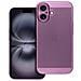 Custodia Back Cover Shell Rigida Antiscivolo Traforata Per Apple Iphone 16 Purple - Foto miniatura 1