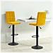 Sgabelli Da Bar 2 Pz Giallo Senape In Velluto - Foto miniatura 8