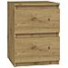 M2 ARTISAN comodino 2 cassetto /cassetti Quercia, Legno - Foto miniatura 1
