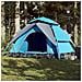 Tenda a Cupola da Campeggio 5 Persone Blu a Rilascio Rapido - Foto miniatura 2