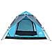 Tenda a Cupola da Campeggio 5 Persone Blu a Rilascio Rapido - Foto miniatura 5
