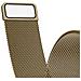 Bracciale Per Apple Watch 44 / 45 / 46 / 49mm Maglia Milanese Magnetica, Oro - Foto miniatura 3