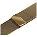Bracciale Per Apple Watch 44 / 45 / 46 / 49mm Maglia Milanese Magnetica, Oro - Foto miniatura 4