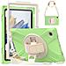 Custodia Per Samsung Tab A 8.0"" Con Supporto E Tracolla Verde - Foto miniatura 3