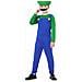 Visvic Costume Di Luigi Per Halloween, Verde, Taglia S, 100-115cm - Foto miniatura 1