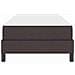 Letto a molle con materasso Marrone scuro 90 x 190 cm Tessuto - Foto miniatura 7