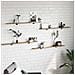 Scaffale 4 pcs Marrone 100 x 10 x 1.5 cm Legno multistrato - Foto miniatura 2