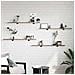 Scaffale 4 pcs Marrone 100 x 10 x 1.5 cm Legno multistrato - Foto miniatura 3