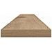 Scaffale 4 pcs Marrone 100 x 10 x 1.5 cm Legno multistrato - Foto miniatura 6