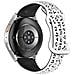 Cinturino Per Orologio In Silicone Bianco E Nero - 16 Mm - Foto miniatura 2