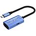 Adattatore Convertitore Type C/m A Pd + Type C/f (video) - Alluminio Blu - Foto miniatura 7