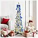 Albero di Natale artificiale con 100 LED Bianco 150 cm PVC - Foto miniatura 2