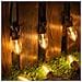 Catena Luminosa C7 Trasparente 15m, 220v, Attacco E12, Collegabile, Ip44 Impermeabile Per Halloween, Feste, Giardino - Foto miniatura 6