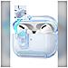 Custodia In Tpu Blu Traslucido Compatibile Con Airpods 4: Antiurto, Protezione Completa E Funzione Di Supporto - Foto miniatura 2