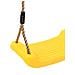 Seggiolino Altalena per Bambini Singolo Corda Regolabile Giallo - Foto miniatura 7