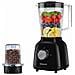 Frullatore Multifunzione 2 In 1 500 W 1,6 L Con Tritatutto, Nero - Foto miniatura 2